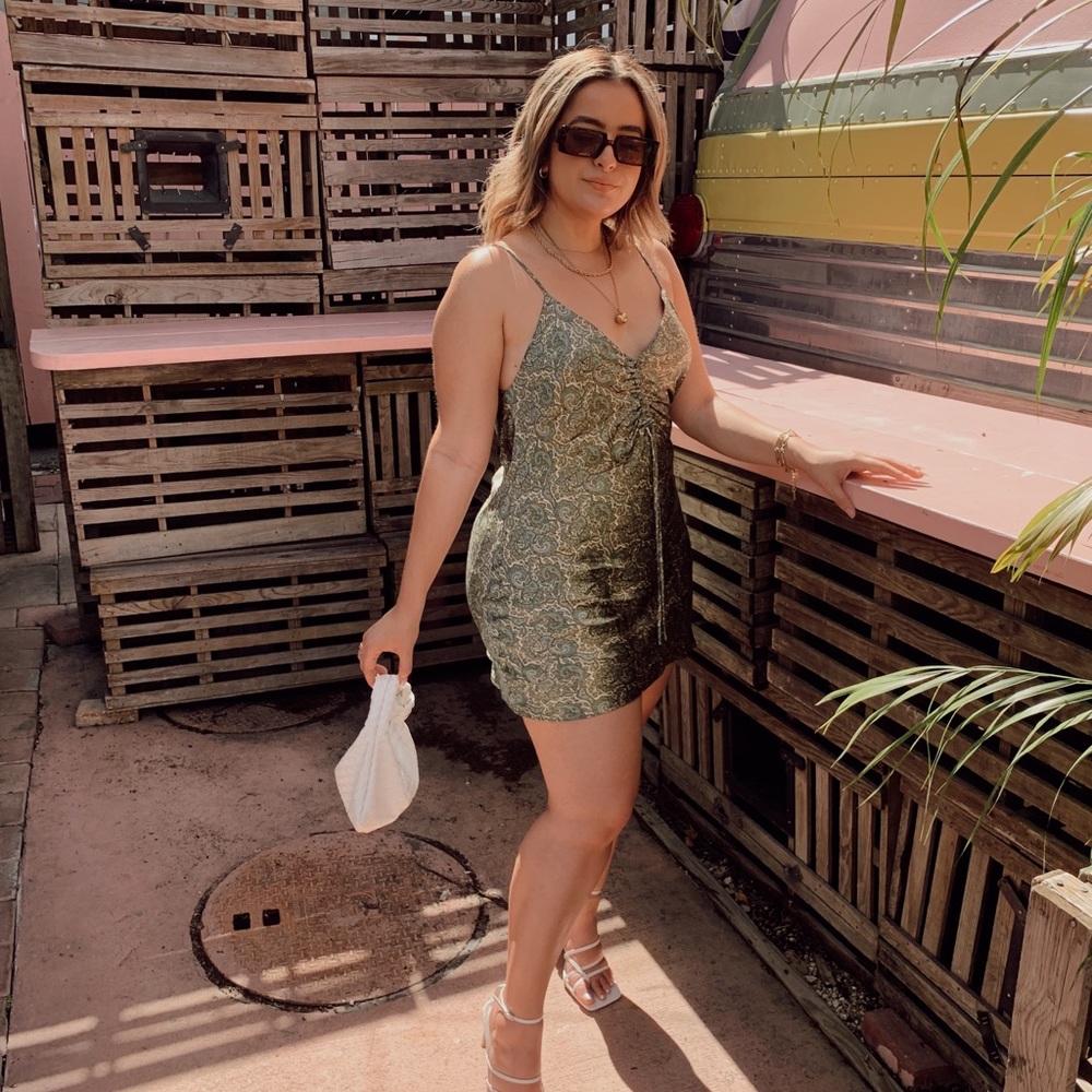 Satin dress